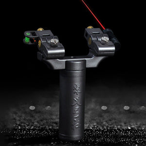 Hunting Slingshot Catapult Head Can Be Rotated Laser Point Slingshots Outdoor High Precision Shooting - INDIAN SLINGSHOT