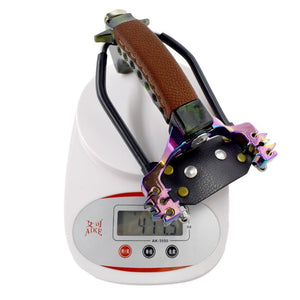 Hunting slingshot with rubber powerful folding slingshot outdoor hunting fish shooting slingshot - INDIAN SLINGSHOT