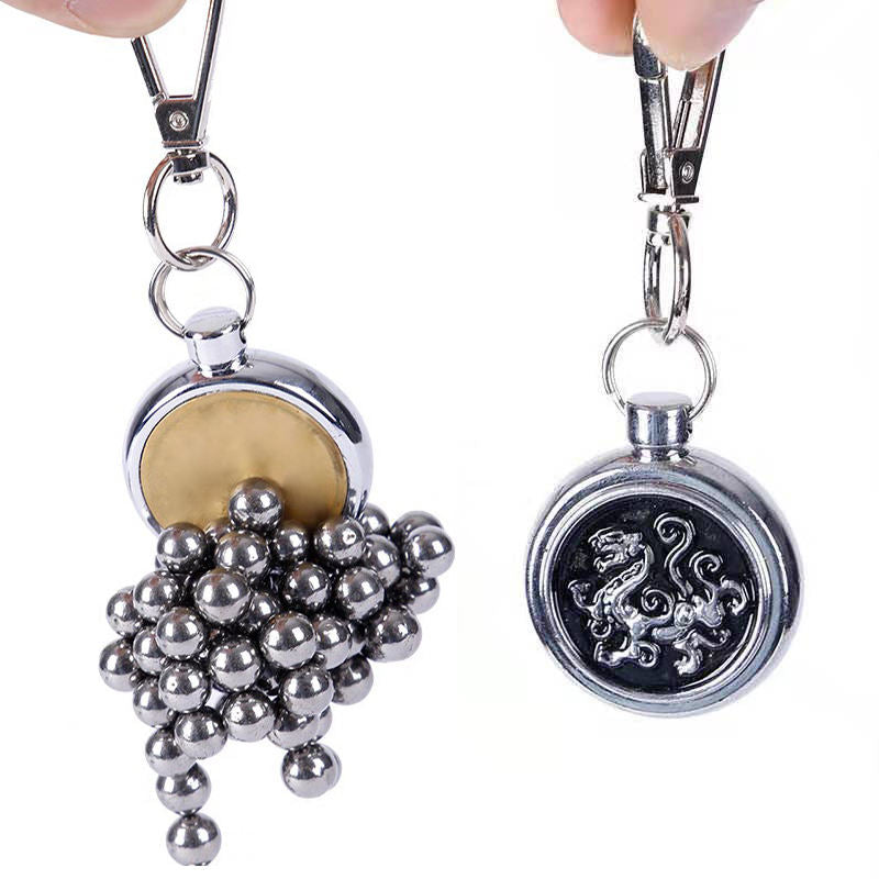 Gray Slingshot Strong Magnetic Pendant Super Strong Suction Steel Ball Outdoor Slingshots Portable Accessories INDIAN SLINGSHOT