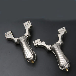 Dark Slate Gray New Mermaid Tail Folding Slingshot MARKSMAN