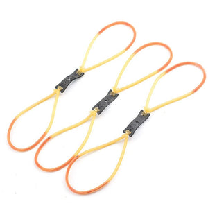 Antique White 2 Strand Slingshot Rifle Natural Latex Rubber Tube Slingshot Catapult Accessories INDIAN SLINGSHOT