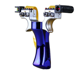 Light Gray Slingshot New Upgrade Press Laser Infrared Target Shooting Launcher New Catapult Toys INDIAN SLINGSHOT