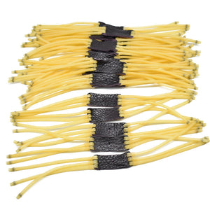 Light Goldenrod 1745 Type 6 Strips Elastic Rubber Bands INDIAN SLINGSHOT