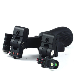 Dark Slate Gray Folding Black Resin Slingshot Outdoor Shooting Game Slingshot Catapult INDIAN SLINGSHOT