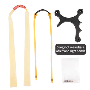 Dark Slate Gray New Slingshot Regardless of Left and Right Hands Freely Tie Card Ball Slingshot INDIAN SLINGSHOT