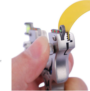 Dark Cyan Little Monster Club Stainless Steel Slingshot MARKSMAN