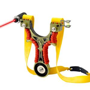 Goldenrod Magnetic Ferrari Powerful Slingshot MARKSMAN