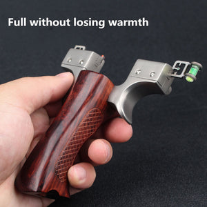 Dark Slate Gray New Wooden Handle Fast Pressure Powerful Slingshot INDIAN SLINGSHOT