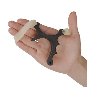 Rosy Brown New Slingshot Regardless of Left and Right Hands Freely Tie Card Ball Slingshot INDIAN SLINGSHOT