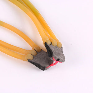 Lavender Blush 6-Strand Double Layer Falcon Fishing Slingshot Rifle Rubber Bands INDIAN SLINGSHOT