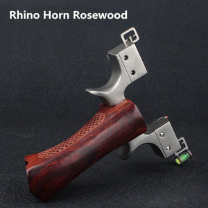 Dark Slate Gray New Wooden Handle Fast Pressure Powerful Slingshot INDIAN SLINGSHOT