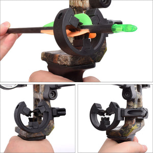 Tan High Quality Vertical and Horizontal Adjustment For Archery Bow Target Shooting Capture Style Arrow Rest INDIAN SLINGSHOT