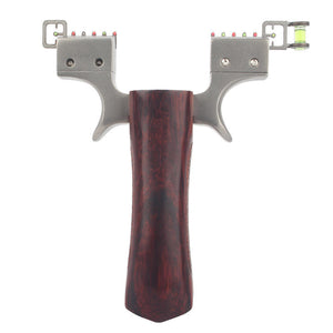 Dim Gray New Wooden Handle Fast Pressure Powerful Slingshot INDIAN SLINGSHOT