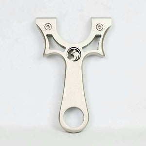 Lavender New Hollow Eagle King Stainless Steel Slingshot MARKSMAN