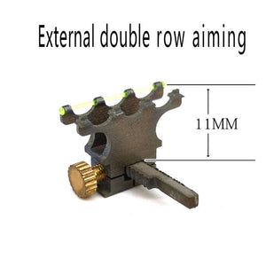Dark Olive Green Slingshot Spare Part Accessories 1 set of Slingshot Sights Horizontal Aiming Sniping Aiming String for Different Slingshots INDIAN SLINGSHOT