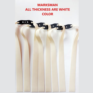 Light Gray 17CM Length Short Pull Rubber Band 0.55MM-1.0mm Thickness High Quality Slingshot Catapult Accessories and Replacement Flat Bands - 1 Piece INDIAN SLINGSHOT