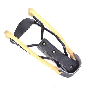 Metal Wrist Slingshot Folding Outdoor Hunting Slingshot with Rubber Band - INDIAN SLINGSHOT