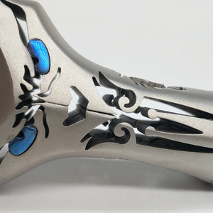 Monster Flat Leather Slingshot Precision Stainless Steel Recurve Powerful Catapult Target Shooting Game Powerful Catapult - INDIAN SLINGSHOT