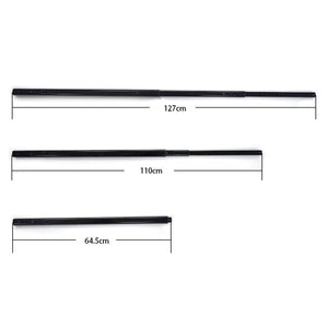 Multifunctional shooting fish hunting Black long rod retractable outdoor metal slingshot sling shot for outer sports - INDIAN SLINGSHOT