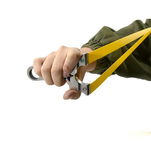 New Color Screw Stainless Steel Slingshot Outdoor Hunting Shooting Metal Slingshot - INDIAN SLINGSHOT