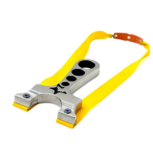 New Color Screw Stainless Steel Slingshot Outdoor Hunting Shooting Metal Slingshot - INDIAN SLINGSHOT