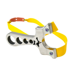 New Color Screw Stainless Steel Slingshot Outdoor Hunting Shooting Metal Slingshot - INDIAN SLINGSHOT
