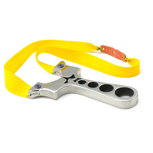 New Color Screw Stainless Steel Slingshot Outdoor Hunting Shooting Metal Slingshot - INDIAN SLINGSHOT