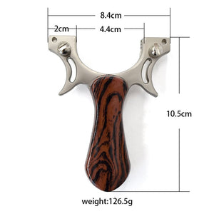 New Outdoor big power rubber band hunting slingshot for shooting - INDIAN SLINGSHOT