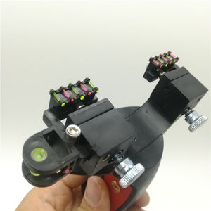 New Product Nano resin clip slingshot Level Longyin Outdoor Side Sliding Sight ABS Polycarbon Resin Patch Quick Press Slingshot - INDIAN SLINGSHOT