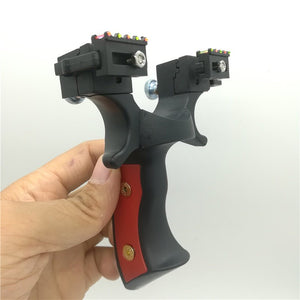 New Product Nano resin clip slingshot Level Longyin Outdoor Side Sliding Sight ABS Polycarbon Resin Patch Quick Press Slingshot - INDIAN SLINGSHOT