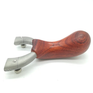 New Product Wooden Handle Slingshot Sandalwood Stainless Steel Spring Fast Pressure Catapult Outdoor Target Shooting Sports - INDIAN SLINGSHOT