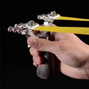 New Slingshot Stainless Steel Mechanical Aiming Point High-Grade Outdoor Suitable For Novice Adjustable Bow Target Shooting - INDIAN SLINGSHOT