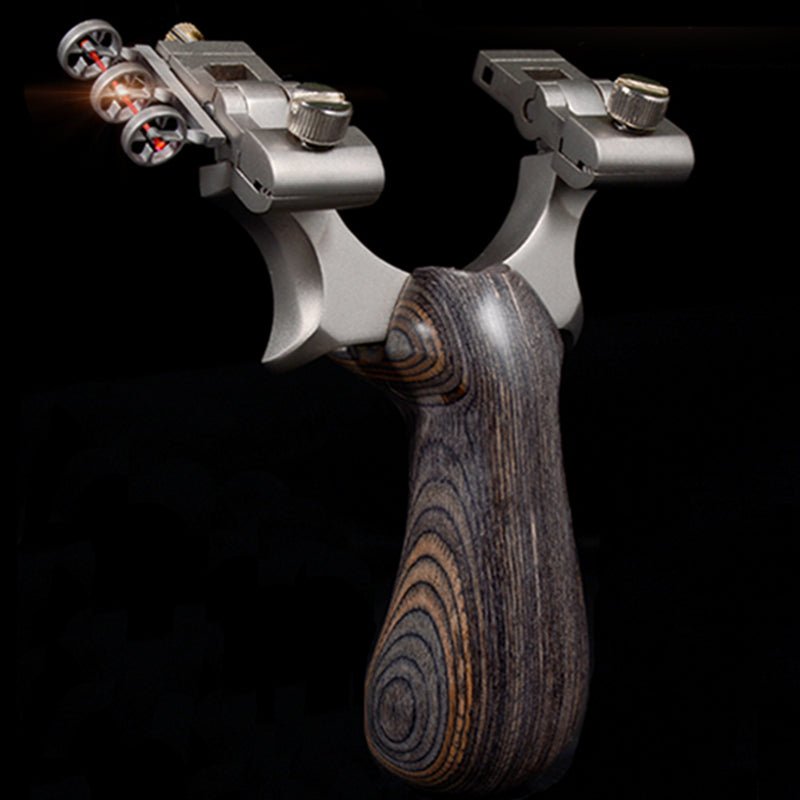 New Slingshot Stainless Steel Mechanical Aiming Point High-Grade Outdoor Suitable For Novice Adjustable Bow Target Shooting - INDIAN SLINGSHOT