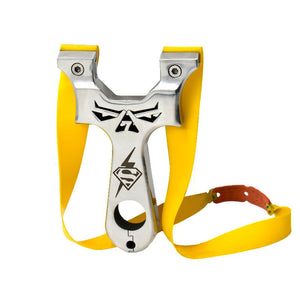 New stainless steel material hollow design slingshot outdoor hunting slingshot - INDIAN SLINGSHOT