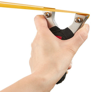 New Style Night Banquet Slingshot Fast Pressing Flat Stainless Steel Outdoor Stingling Competitive Slingshot - INDIAN SLINGSHOT