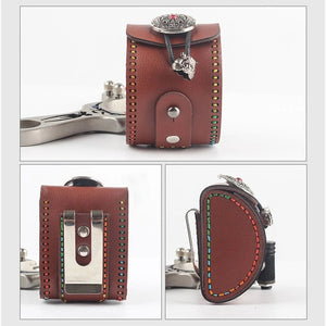 Portable Slingshot Bag Leather Multifunctional Slingshot Bag Outdoor Hunting Slingshot Accessories - INDIAN SLINGSHOT
