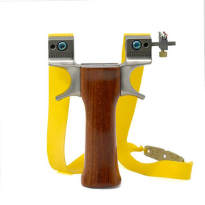 Powerful professional high-quality titanium alloy hunting slingshot outdoor shooting slingshot - INDIAN SLINGSHOT