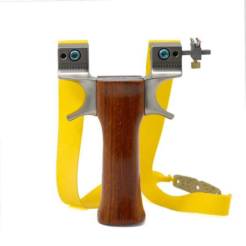 Powerful professional high-quality titanium alloy hunting slingshot outdoor shooting slingshot - INDIAN SLINGSHOT