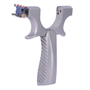Precision Rubber Band Slingshot New Camshaft Stainless Steel Flat Leather Slingshot Clip 304 Outdoor Target Shooting Precision Slingshot - INDIAN SLINGSHOT