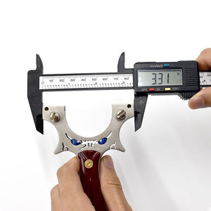 Professional Hunting Slingshot High Quality Stainless Steel Sling Shot with Flat Rubber Band Outdoor Shooting SlingShots - INDIAN SLINGSHOT