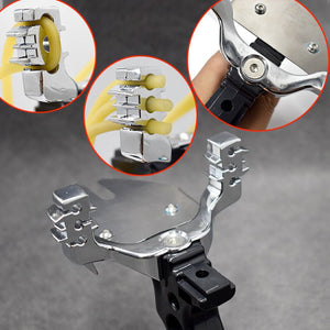 Professional outdoor hunting precision slingshot set fish shooting powerful slingshot set - INDIAN SLINGSHOT