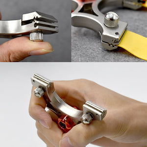 professional outdoor sport alloy Precise slingshot for hunting and shooting - INDIAN SLINGSHOT