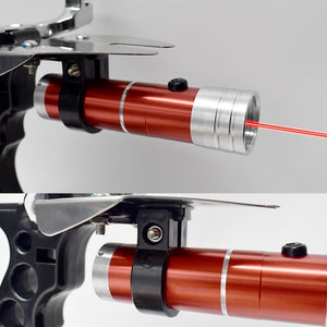 professional resin slingshot set with flashlight for outdoor hunting and shooting fish slingshot set - INDIAN SLINGSHOT