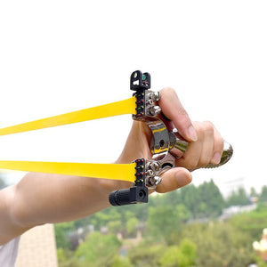 Resin high precision laser slingshot outdoor resistant portable hunting slingshot - INDIAN SLINGSHOT