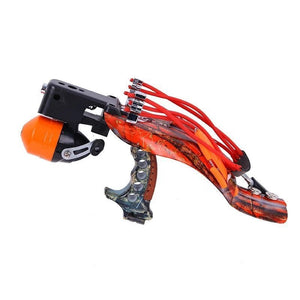 Shooting Fish Slingshot Outdoor Fish Dart Outdoor Fishing Hunting Fishing Tool Launch ABS Material Laser Aiming Slingshot - INDIAN SLINGSHOT