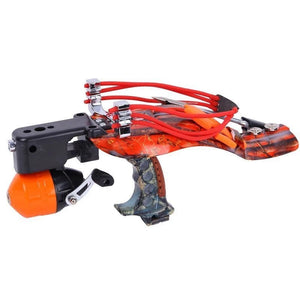Shooting Fish Slingshot Outdoor Fish Dart Outdoor Fishing Hunting Fishing Tool Launch ABS Material Laser Aiming Slingshot - INDIAN SLINGSHOT