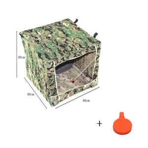 Slingshot Folding Camouflage Target Box Slingshot Slingshot Outdoor Shooting Target Steel Frame Folding Conveniently - INDIAN SLINGSHOT