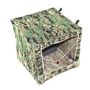 Dark Sea Green Slingshot Folding Camouflage Target Box Slingshot Outdoor Target Box Steel Frame Folding Conveniently INDIAN SLINGSHOT