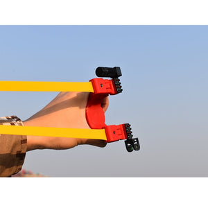 Slingshot High Intensity Accurate Aiming Red And Blue Slingshot for Adult Outdoor Hunting Fish Shooting resin Slingshot - INDIAN SLINGSHOT