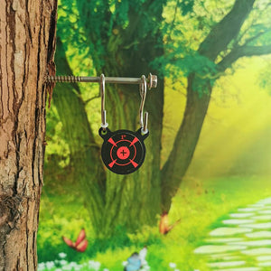 Slingshot Practice Target Portable And Durable Panda Head Thick Target Metal Shooting Target Shooting Training For Slingshot - INDIAN SLINGSHOT